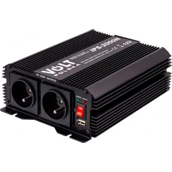 Měnič napětí Měnič napětí 24V/230V/2600W 1xUSB