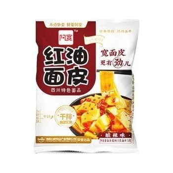 Baijia široké nudle chilli and sour 115g
