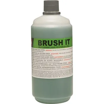 Svářečka Čistící kapalina pro čištění nerezových svárů malých ploch Brush IT Telwin 1 lt
