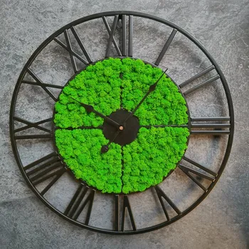 Hodiny Loftový hodinový stroj s mechem, 50 cm