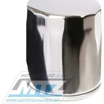 Filtr pro motocykl Filtr olejový HF138C (MTZ) chromový - Aprilia RSV1000 + Arctic Cat 400 + Bimota 1000 + Cagiva 650 Raptor + Kawasaki KLV1000 + Kymco 400 MXU + Sachs 800 Roadster + Suzuki GSF600 Bandit + DL650 V-Strom CAGIVA Raptor 650 2001-2004