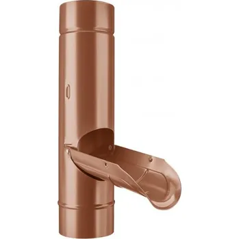 okap KJG Dešťová klapka měděno hnědá 80 mm