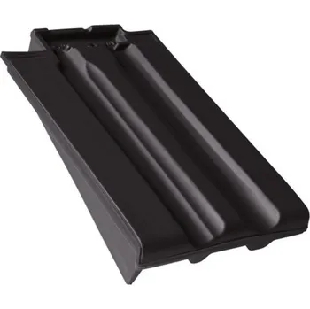 Střešní krytina Bramac - Granát 13 - okrajová levá, antracit engoba