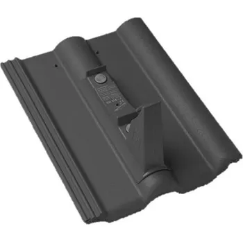 betonová krytina Bramac - Classic STANDARD taška nosná - břidlicově černá