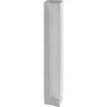 KJG Svod okapový hranatý bílo hliníkový 120x120 mm, 3 m