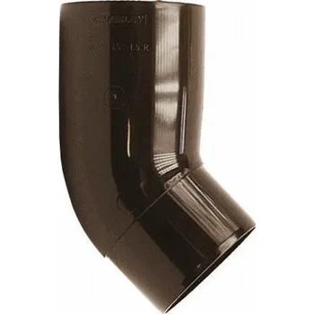 okap Marley - Koleno svodové bílé 100 mm, 45°