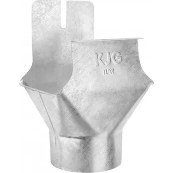 okap KJG Kotlík žlabový hranatý 400/120 mm, pozink