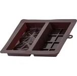 Caketools Dvojitá silikonová forma - Dubajská čokoláda