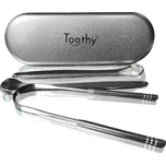 Toothy Škrabky na jazyk 3 ks stříbrné