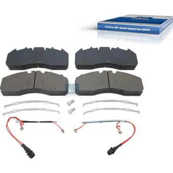 Brzdová destička Sada brzdových destiček, kotoučová brzda DT Spare Parts 6.95110