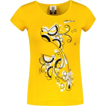 Dámské tričko Dámské triko ALTISPORT ALW179122 ŽLUTÁ XS