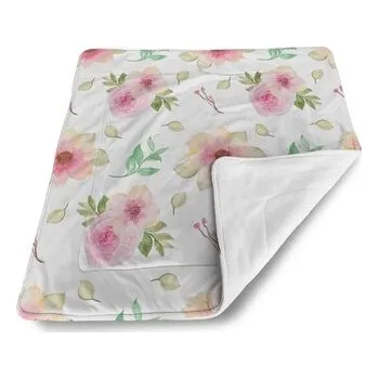 deka Deka pro miminko Růžové květy: 80x100 cm (cs, Sablio)