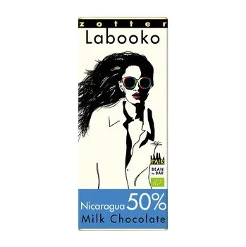 Čokoláda Bio mléčná čokoláda Zotter Nikaragua 50 %