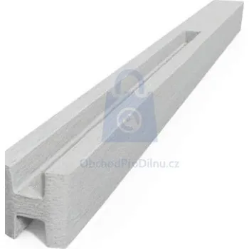 Plotový sloupek Sloupek betonový EXCLUSIVE, průběžný 2400 mm, přírodní, balení 1 ks