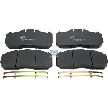 Brzdová destička Sada brzdových destiček, kotoučová brzda DT Spare Parts 3.96400