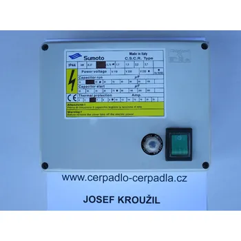 Příslušenství k čerpadlu UNIQUA AQUA J80-36 M2009-3" SUMOTO BOX