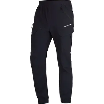 Pánské kalhoty Northfinder Pánské trekingové komfortní jogger kalhoty GIAN, černá, XL