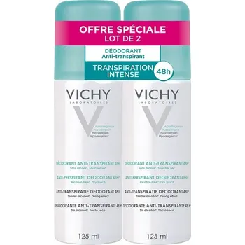 Tělová kosmetika Vichy Sada antiperspirantů ve spreji 2 x 125 ml + 2 měsíce na vrácení zboží