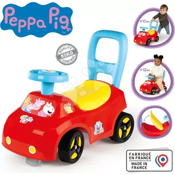 Odrážedlo Odrážedlo auto Smoby Peppa pig 2v1