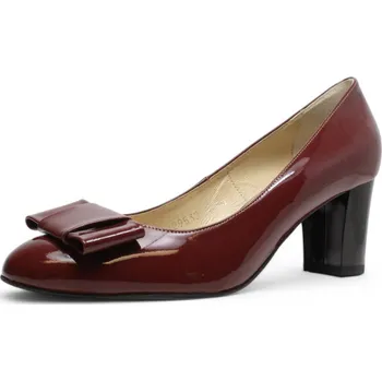 Dámské lodičky DÁMSKÉ LODIČKY ACORD 5688 743 BORDOVÁ Barva: BORDOVÁ, Velikost: 37