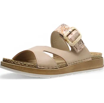 Dámská obuv DÁMSKÉ PANTOFLE INBLU GS000055-026 BÉŽOVÁ Barva: BÉŽOVÁ, Velikost: 39