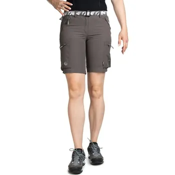 Dámské kraťasy MILO Dámské turistické šortky Ferlo Lady S ŠEDÁ
