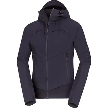 Pánská softshellová bunda Northfinder Pánská trekingová hybridní softshellová aktivní bunda CIRO, černá,