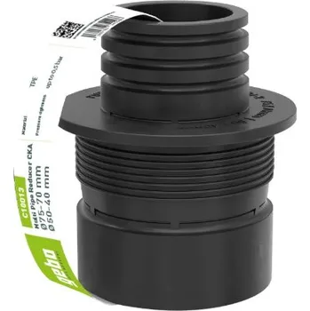 Geboflex - kombinovaný adaptér (100-105mm na 90 / 75mm), do 0,5 bar, TPE C10014