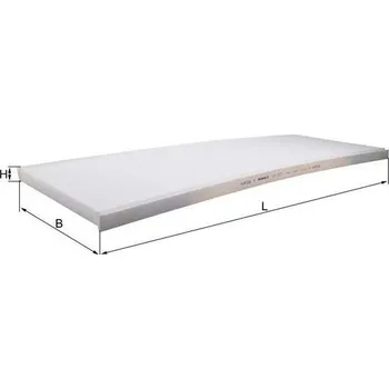 Kabinový filtr Filtr, vzduch v interiéru MAHLE LA 1177