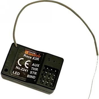 RC náhradní díl DF models přijímač Race X3R 2241