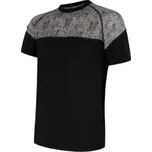Pánksé triko SENSOR Merino Impress, krátký rukáv, černá/skulls - M