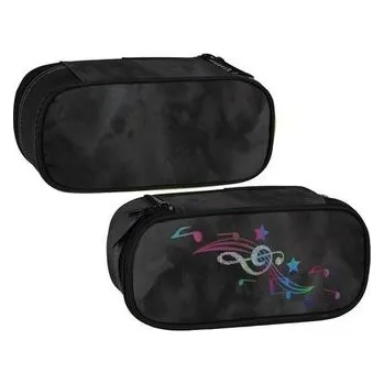 Set školních potřeb Piórnik saszetka owalna 1 zamek Music