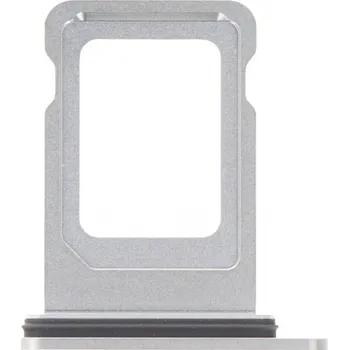 Šuplík na SIM kartu pro iPhone 14 Pro / 14 Pro Max ORI - Bílý