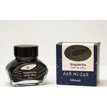kaš-mi-daš inkoust 30 ml 10 Singularita černé díry, černá