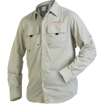 Pánská móda Norfin košile Shirt Focus Gray vel. M