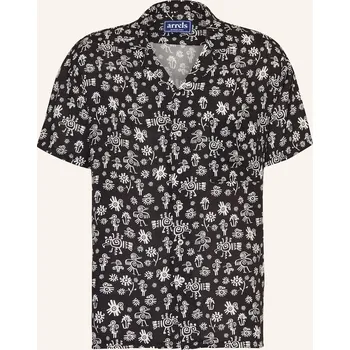 Pánská košile Arrels Barcelona Pánská Košile Resort Black Mexican Birds ×...