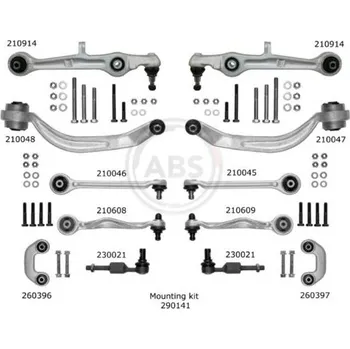 Opravná sada podvozku a pohonu kol A.B.S. 219901