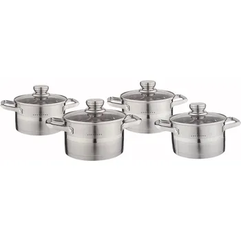 Hrnec Edenberg Sada hrnců nerez 8 ks EB-2400 indukce