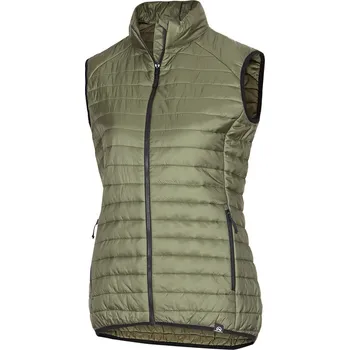 Northfinder Dámská lehká aktivní zateplená vesta SAMANTHA, olivová, XS