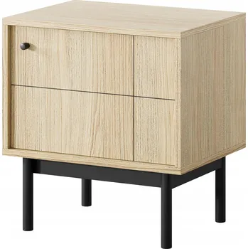 Noční stolek Noční stolek Japandies 54 cm Dub linea