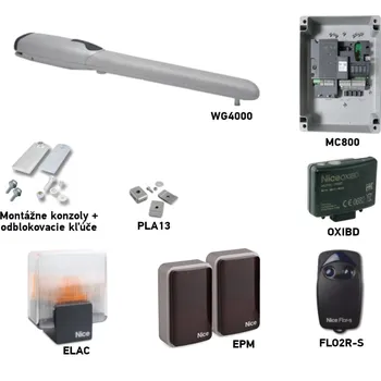 Pohon brány NICE Wingo 4000