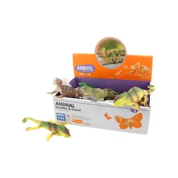 plyšák Ještěrka gumová 12ks/bal