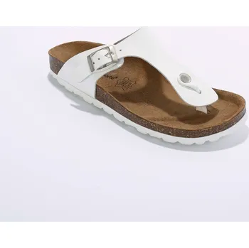 Dámské žabky Žabky s kovovou sponou bílá 36