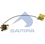 Čelní klapkový zámek SAMPA 051.376