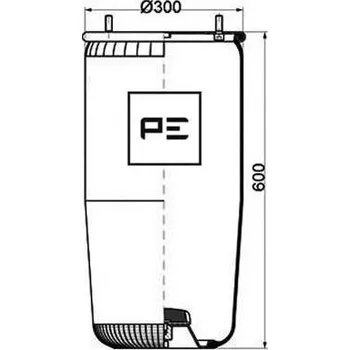 Mech, pneumatické odpružení PE Automotive 084.084-71A