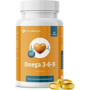 FutuNatura Omega 3 6 9, 60ks