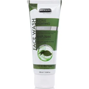 Přípravek na čištění pleti a oči Hemani čistící gel na objičej proti akné 100 ml