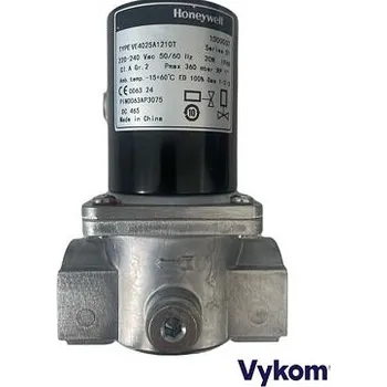 Příslušenství ke kotli Solenoidový ventil Honeywell, DN25, 360 mbar, 230V, IP65, PG11, kod: VE4025A1210T