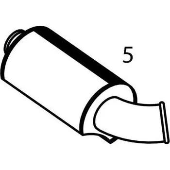 Tlumič výfuku Tlumič výfuku VOLVO FH12 - koncový doznívač 1676499