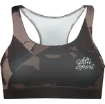Dámská sportovní podprsenka premium ALTISPORT VOJ/ALW080POD01 HNĚDÁ XL